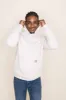 Carhartt Logo Sleeve Hoodie for Men in Malt White | K288-W03 MALT sold by Glik’s