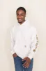 Carhartt Logo Sleeve Hoodie for Men in Malt White | K288-W03 MALT sold by Glik’s