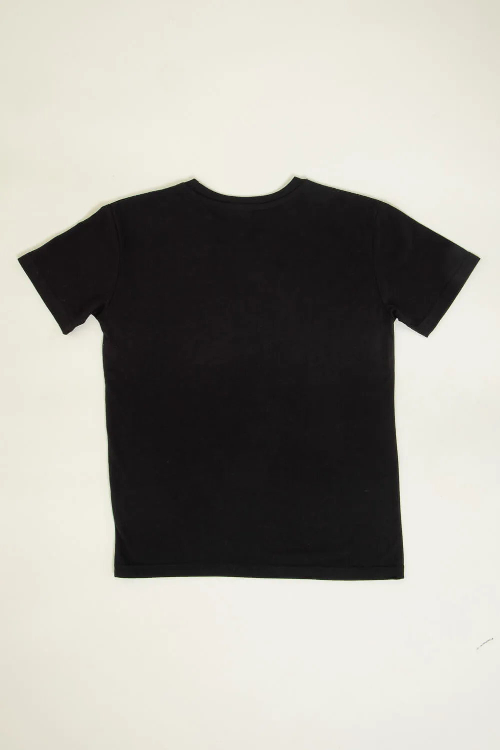 Youth Basic Crewneck T-Shirt for Boys in Black | 9003-BLACK sold by Glik’s product image thumbnail 2