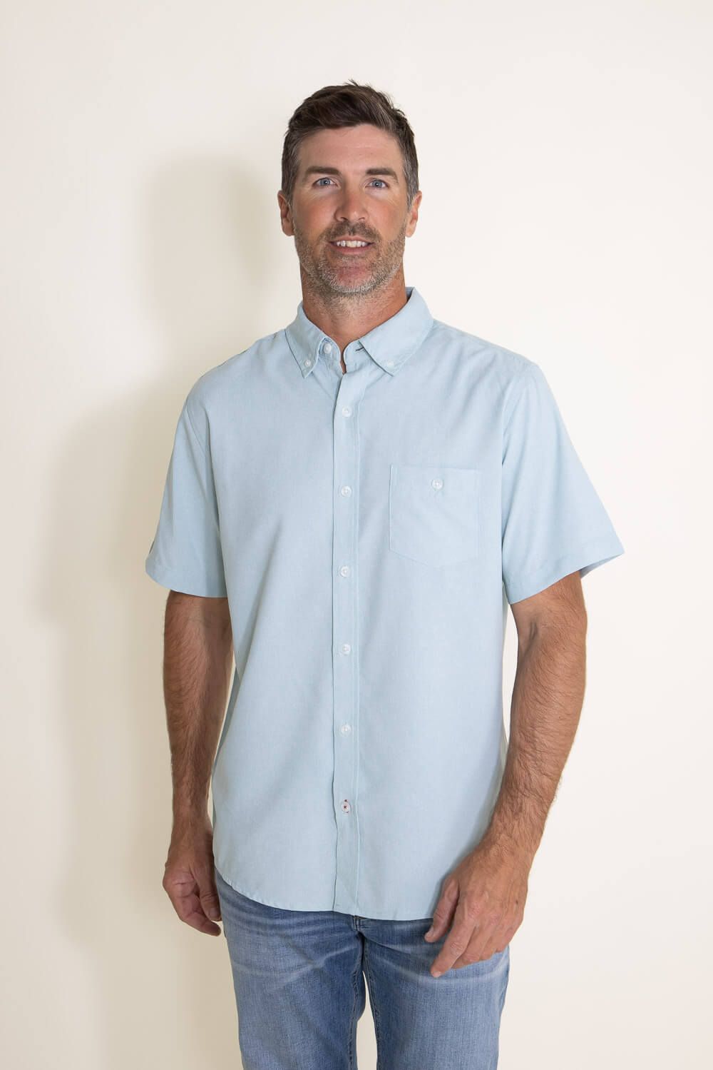 Weatherproof Vintage Performance Shirt for Men in Blue | S2384320GK-STERLINGBLUE sold by Glik’s product image thumbnail 4