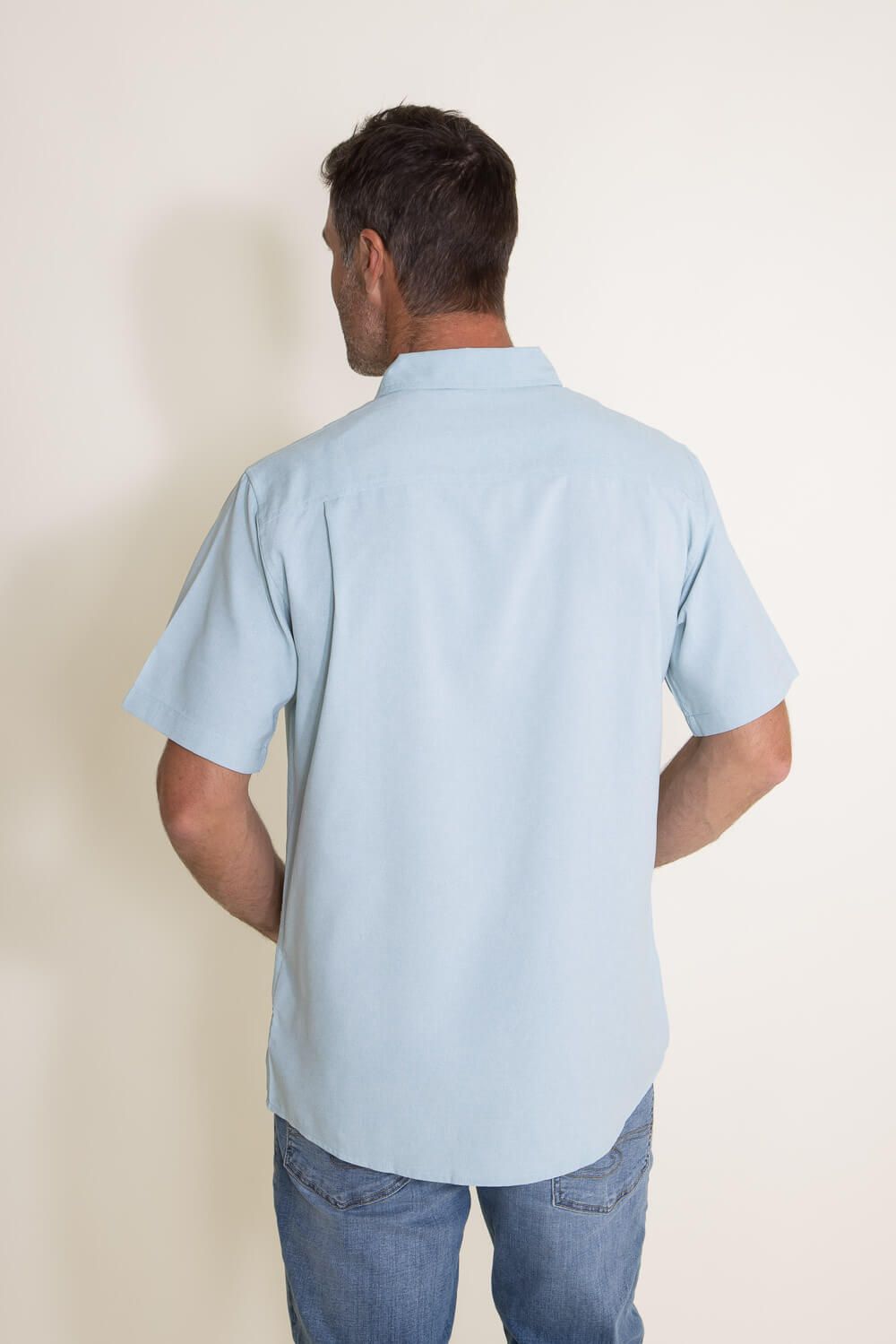 Weatherproof Vintage Performance Shirt for Men in Blue | S2384320GK-STERLINGBLUE sold by Glik’s product image thumbnail 3