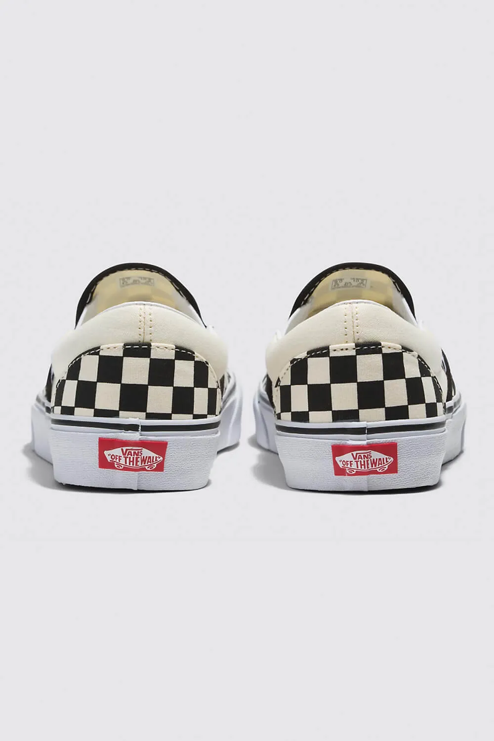 Vans Classic Slip-On Checkboard Shoes for Women in Black | VN000EYEBWW sold by Glik’s product image thumbnail 3