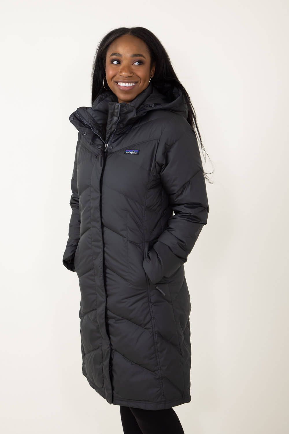 Patagonia Women’s Down With It Parka in Grey | 28442-FGE sold by Glik’s product image thumbnail 5