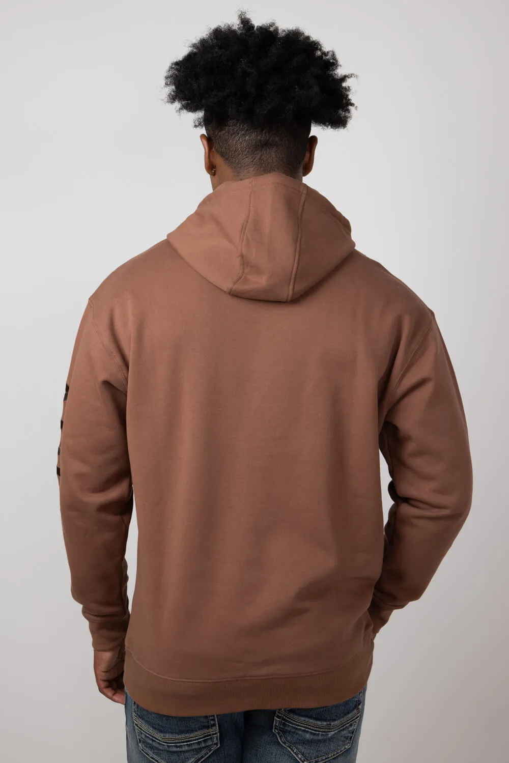 Ariat Rebar Graphic Hoodie for Men in Aztec Brown | 10052863-AZTEC sold by Glik’s product image thumbnail 2