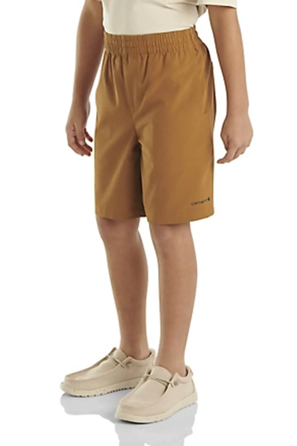 Carhartt Youth Rugged Flex Ripstop Shorts for Boys in Brown | CH8321-D15 sold by Glik’s