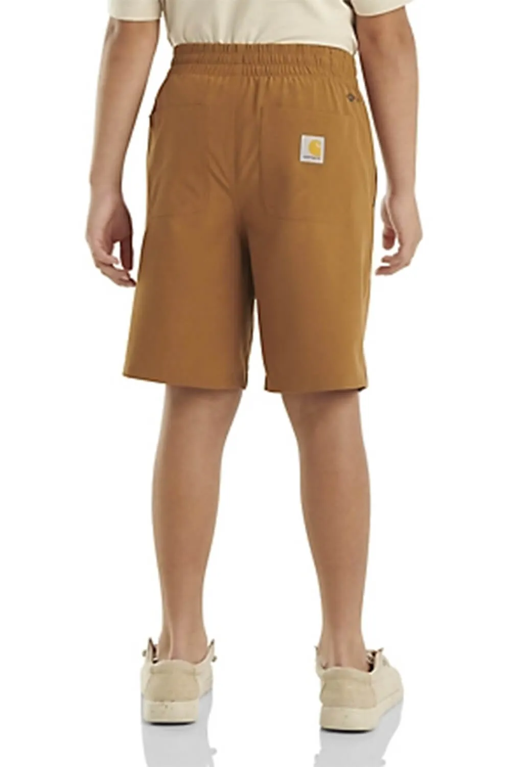 Carhartt Youth Rugged Flex Ripstop Shorts for Boys in Brown | CH8321-D15 sold by Glik’s product image thumbnail 3