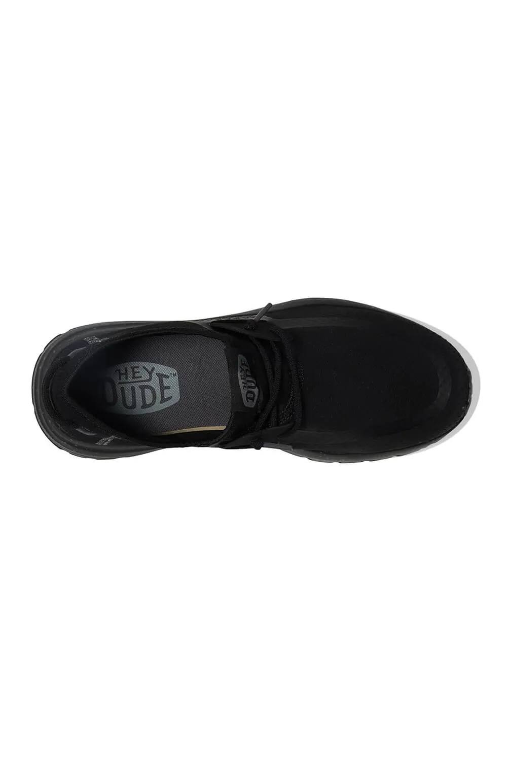 HEYDUDE Men’s Sirocco Perf Mesh Shoes in Black | 40967-060 sold by Glik’s product image thumbnail 5
