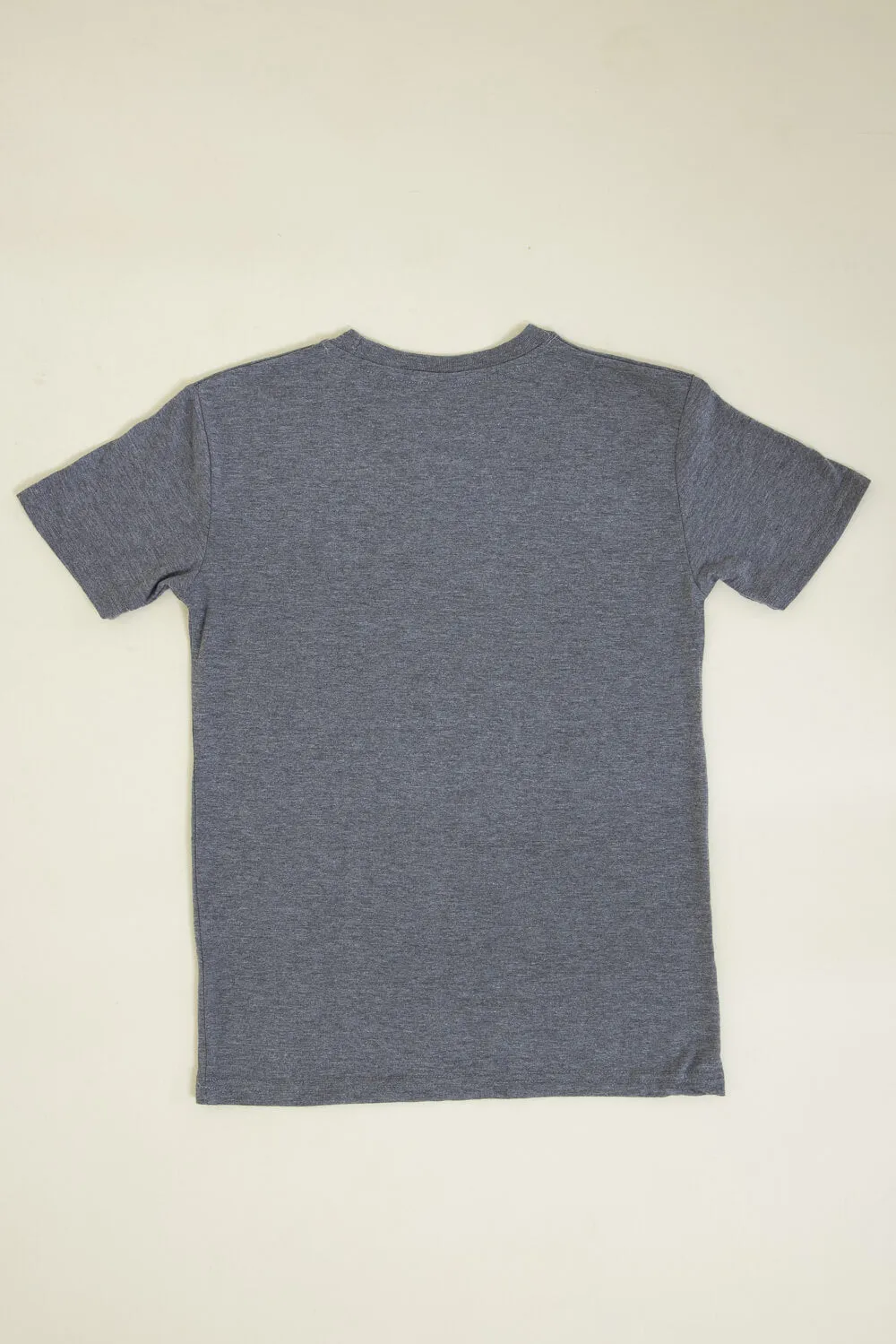 Youth Basic Crewneck T-Shirt for Boys in Grey | 9003-GREY sold by Glik’s product image thumbnail 2