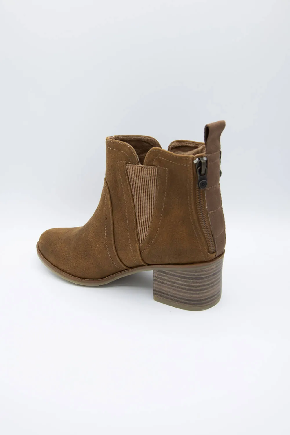 Blowfish Malibu Beam Rust Oiled Booties for Women in Brown | BF-10186-085 sold by Glik’s product image thumbnail 3