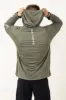 Huk Fishing Pursuit Vented Hoodie for Men in Green | H1200525-316-MOSS sold by Glik’s