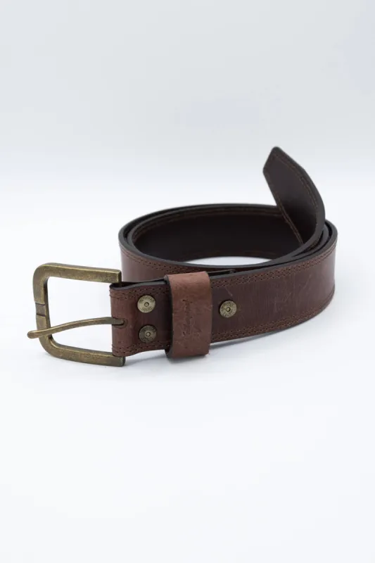 Weatherproof Vintage Leather Belt for Men in Brown | WP303192 sold by Glik’s