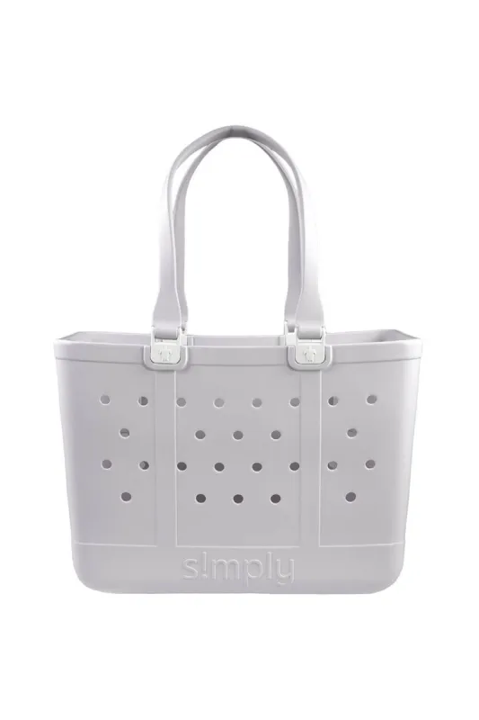 Simply Southern Large Waterproof Tote Bag in Mist | PP-0123-SIMPLYTOTE-LG-MIST sold by Glik’s