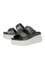 HEYDUDE Delray Slide Classic Sandals for Women in Black | 41760-0HT sold by Glik’s