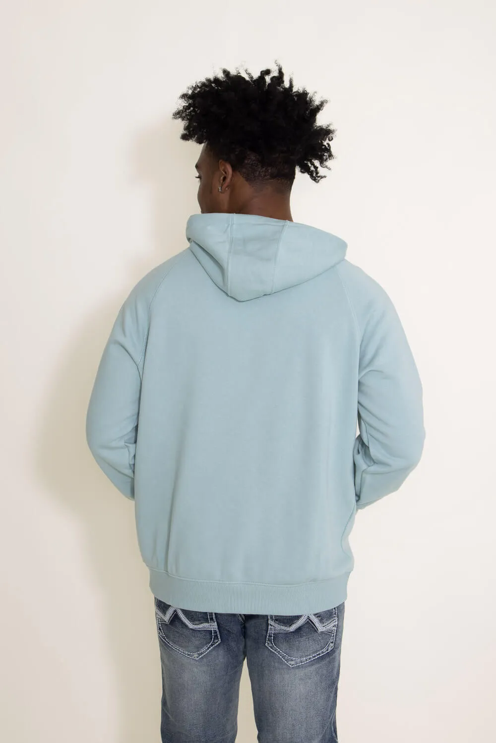 Carhartt Lightweight Hoodie for Men in Surf Blue | 105569-HA4 sold by Glik’s product image thumbnail 2