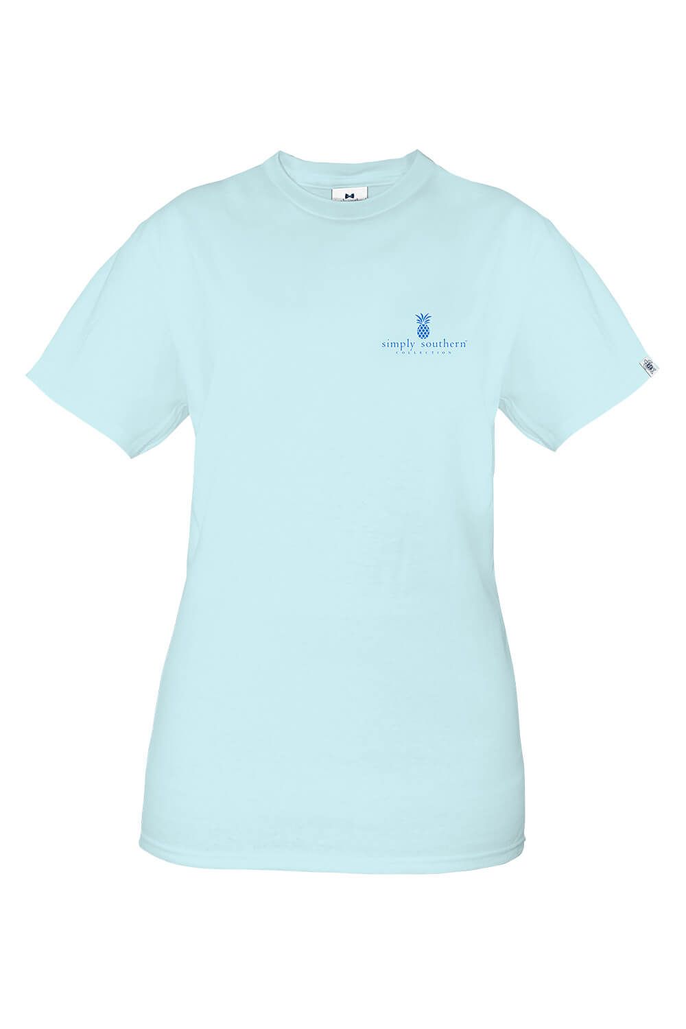 Simply Southern Tan It T-Shirt for Women in Ice Blue | SS-TANPIG-ICE sold by Glik’s product image thumbnail 2