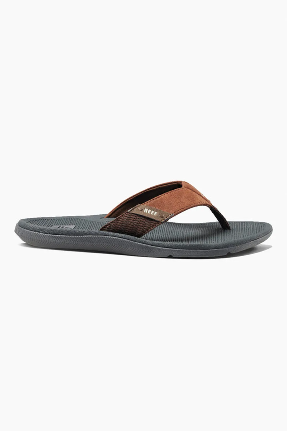 Reef Cushion Santa Ana Flip-Flops for Men in Grey/Tan | CI5835 sold by Glik’s product image thumbnail 4