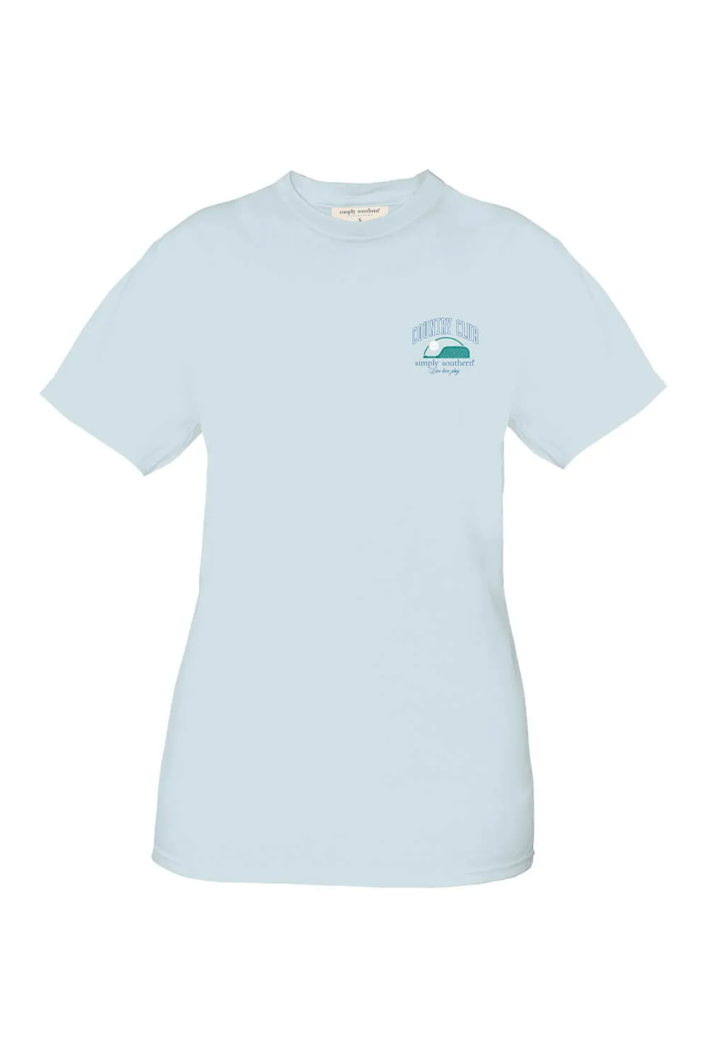 Simply Southern Club T-Shirt for Women in Blue | SS-CLUB-SPOUT sold by Glik’s product image thumbnail 2