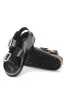 Birkenstock Milano Big Buckle Sandals for Women in High Shine Black | 1024211 sold by Glik’s