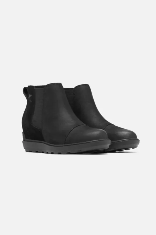 Sorel Evie Chelsea Booties for Women in Black | 2048631-010 sold by Glik’s