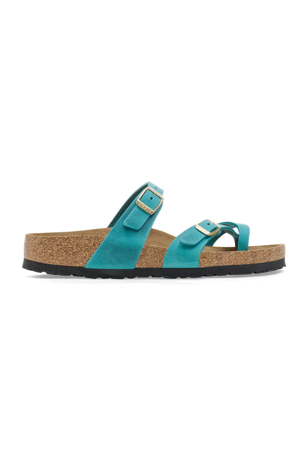 Birkenstock Mayari Oiled Leather Sandals for Women in Biscay Bay | 1026591 sold by Glik’s product image thumbnail 5