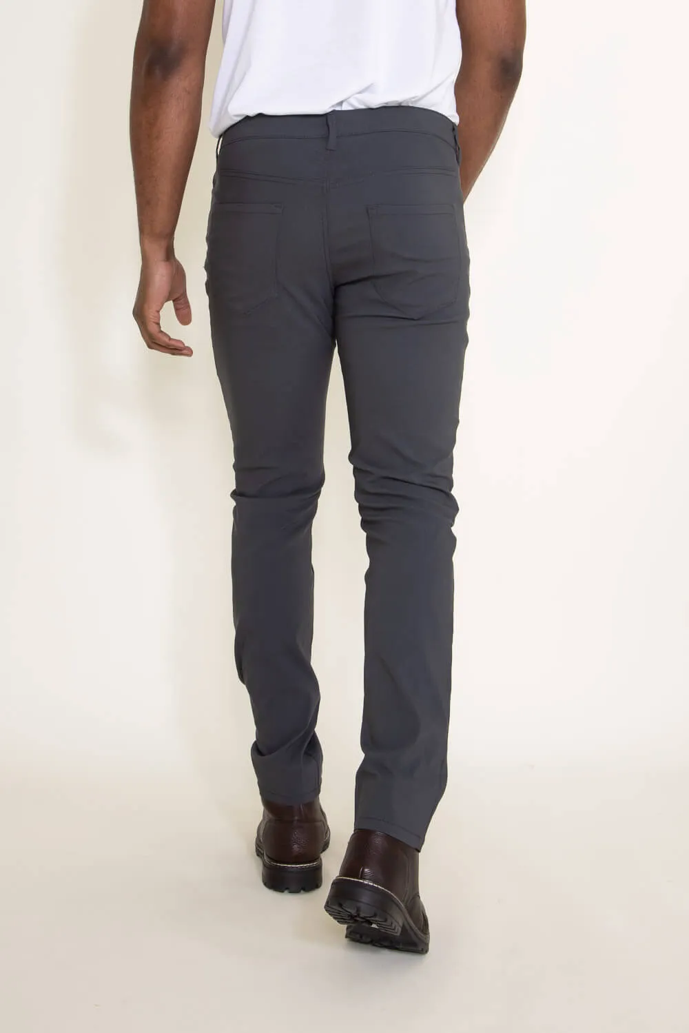 Weatherproof Vintage Faille Performance Pants for Men in Iron | W2S515-IRON 066 sold by Glik’s product image thumbnail 4