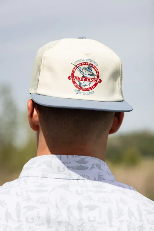 Salty Crew Interclub Trucker Hat for Men in White | 35035556 sold by Glik’s