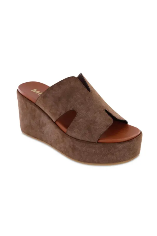 MIA Reta Wedges for Women in Mushroom | MH2603-MUSHROOM sold by Glik’s