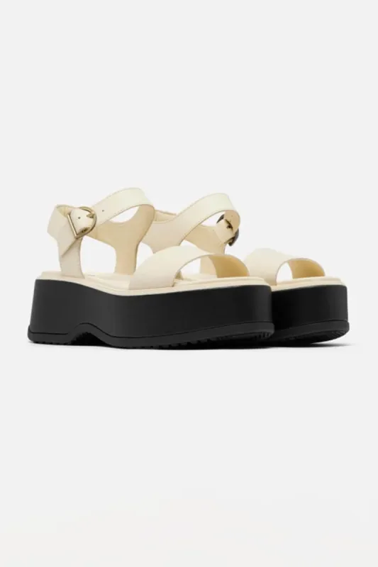 Sorel Dayspring Ankle Strap Sandals for Women in White | 2069731-292 made by Sorel