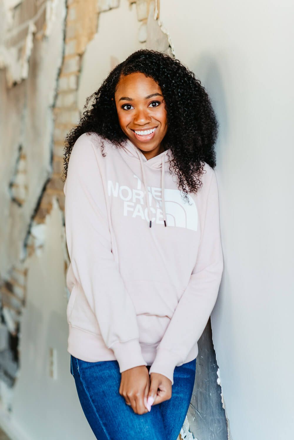 The North Face Half Dome Hoodie for Women in Pink Moss | NF0A7UNO-YK9 sold by Glik’s