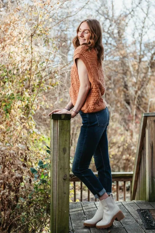 Judy Blue Mid Rise Cuffed Slim Straight Jeans for Women | 82428REG sold by Glik’s