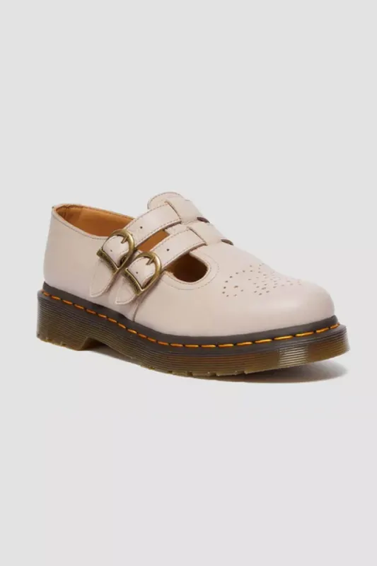 Dr. Martens 8065 Mary Jane Shoes for Women in Taupe | 30692348 sold by Glik’s
