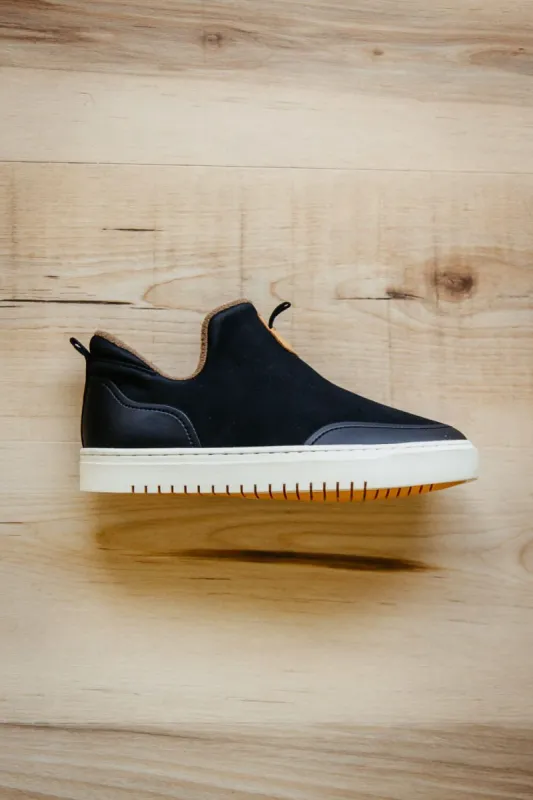 Los Cabos Cial Mid Slip-On Shoes for Women in Black | CIAL-BLACK sold by Glik’s