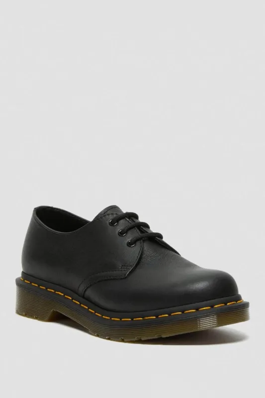Dr. Martens 1461 Virginia Shoes for Women in Black | 24256001 sold by Glik’s
