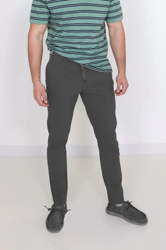 Copper & Oak Elastic File Tech Jogger Pants for Men in Forge Grey | K2S4164-FORGEDIRON sold by Glik’s