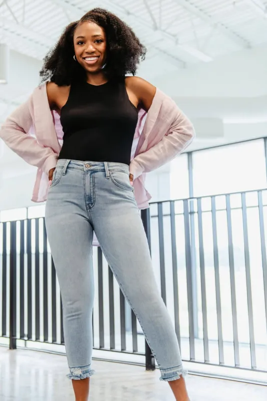 KanCan High Rise Cropped Skinny Jeans for Women | KC2556L sold by Glik’s