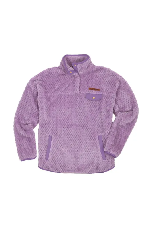 Simply Southern Youth  Simply Soft Pullover for Girls in Purple | PP-0322-YTH-SMPLYSFTPULL-LILAC sold by Glik’s