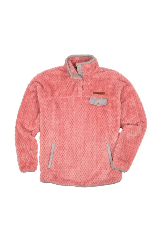 Simply Southern Youth Simply Soft Pullover for Girls in Pink | PP-0322-YTH-SMPLYSFTPULL-BLSSM sold by Glik’s