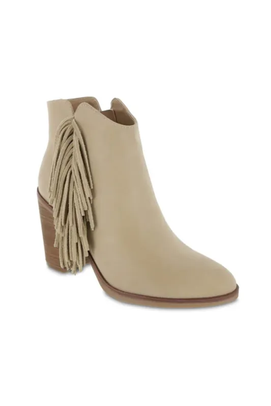 MIA Cisco Fringe Ankle Booties for Women in Natural | MH2421-NATURAL sold by Glik’s