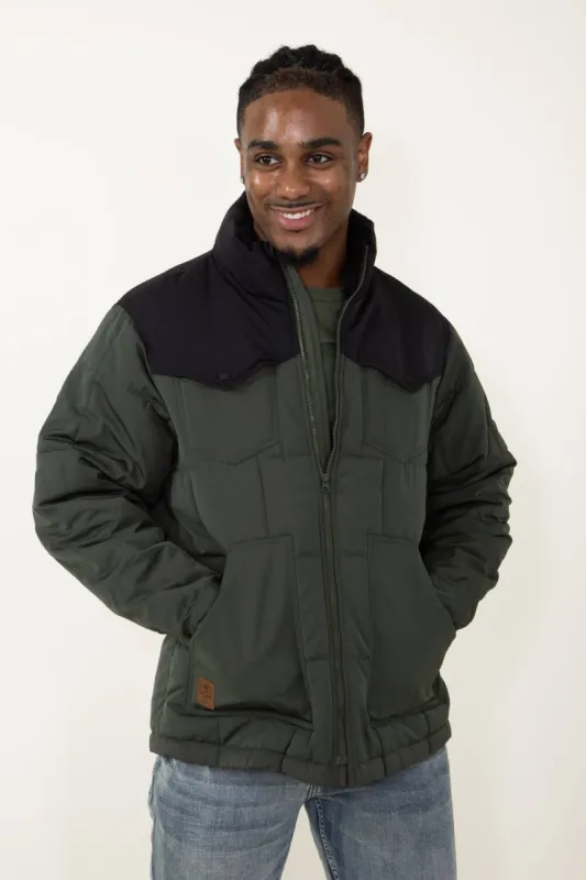 Kimes Ranch Colt Jacket for Men in Army Green | F22-605944-BLACKARMY sold by Glik’s