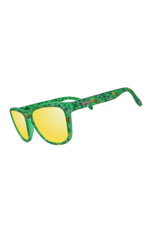 Goodr Spruce Got Me Loose Sunglasses in Green | G00277-OG-G07-RF sold by Glik’s