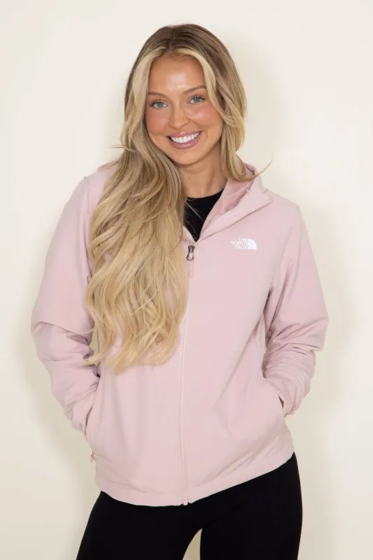 The North Face Shelbe Raschel Hooded Jacket for Women in Pink | NF0A84JJ-LK6 sold by Glik’s