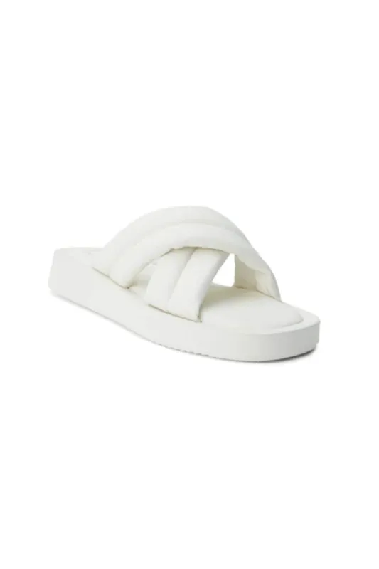 Beach by Matisse Piper Slide Sandals for Women in White | PIPER-WHITE sold by Glik’s