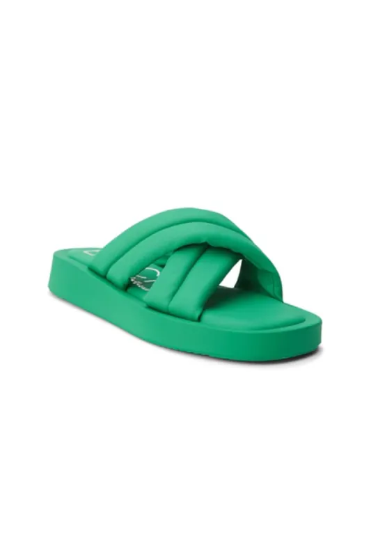 Beach by Matisse Piper Slide Sandals for Women in Green | PIPER-GREEN sold by Glik’s