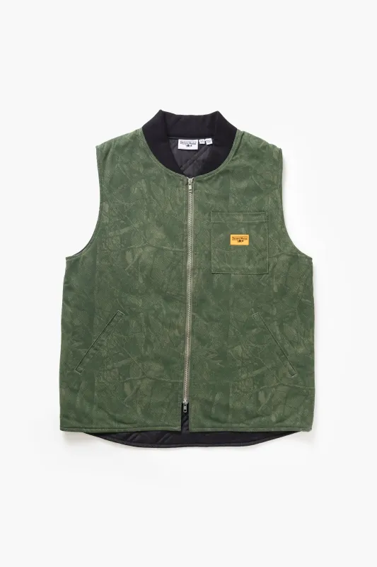 Xerox Camo Padded Work Vest - Olive sold by Service Works