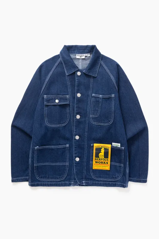 Denim Coverall 2.0 - One Wash sold by Service Works