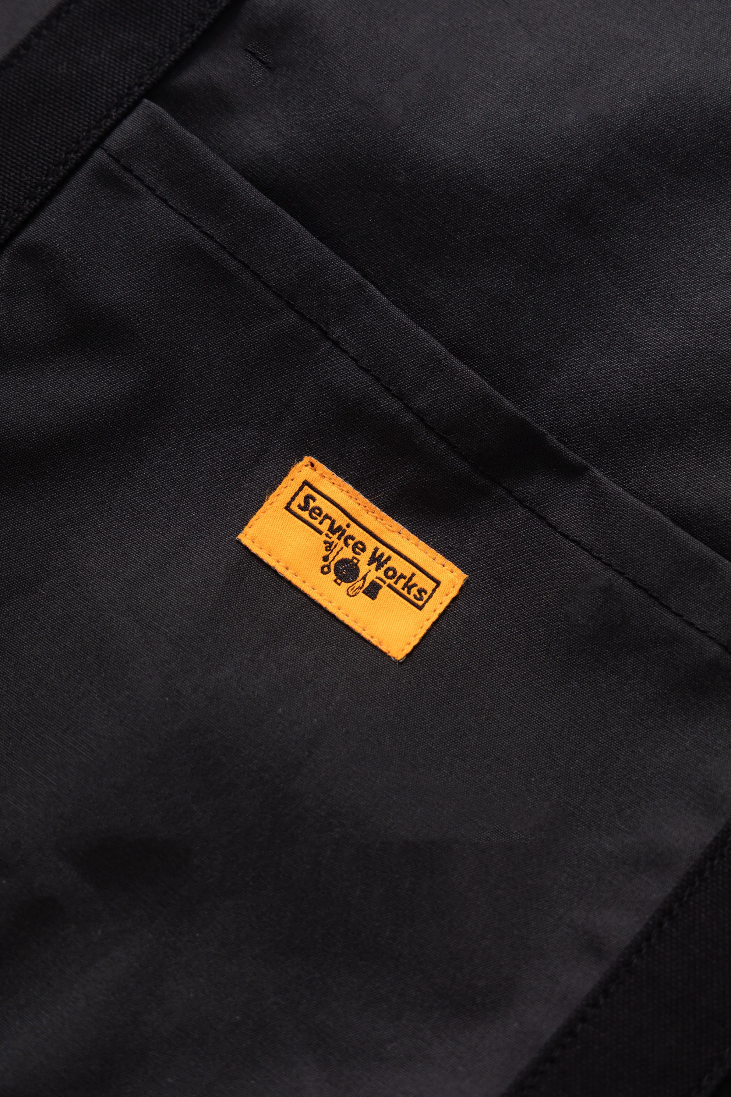 Waxed Cotton Tote Bag - Black sold by Service Works product image thumbnail 3