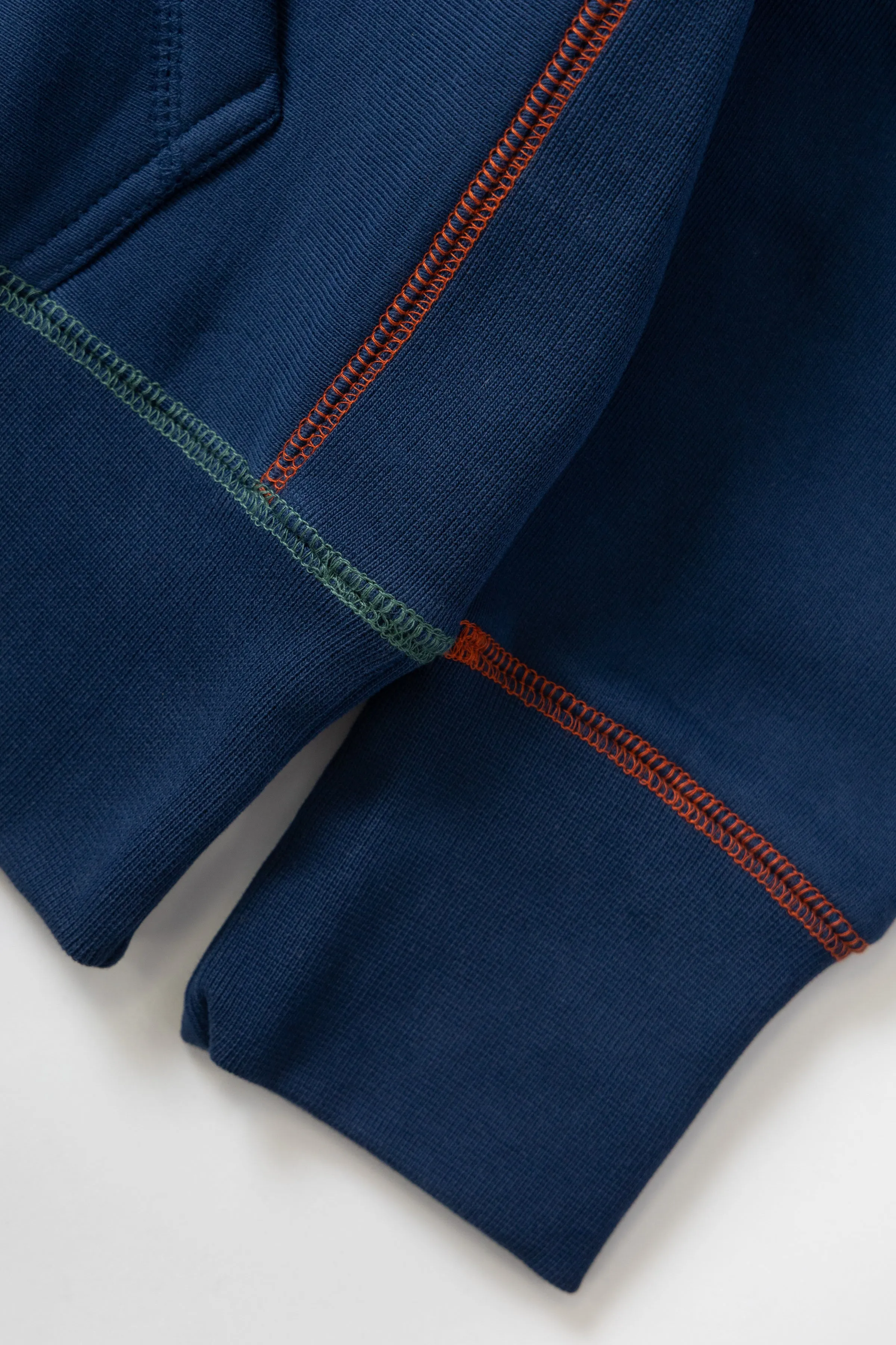 Contrast Stitch Hoodie - Navy sold by Service Works product image thumbnail 5
