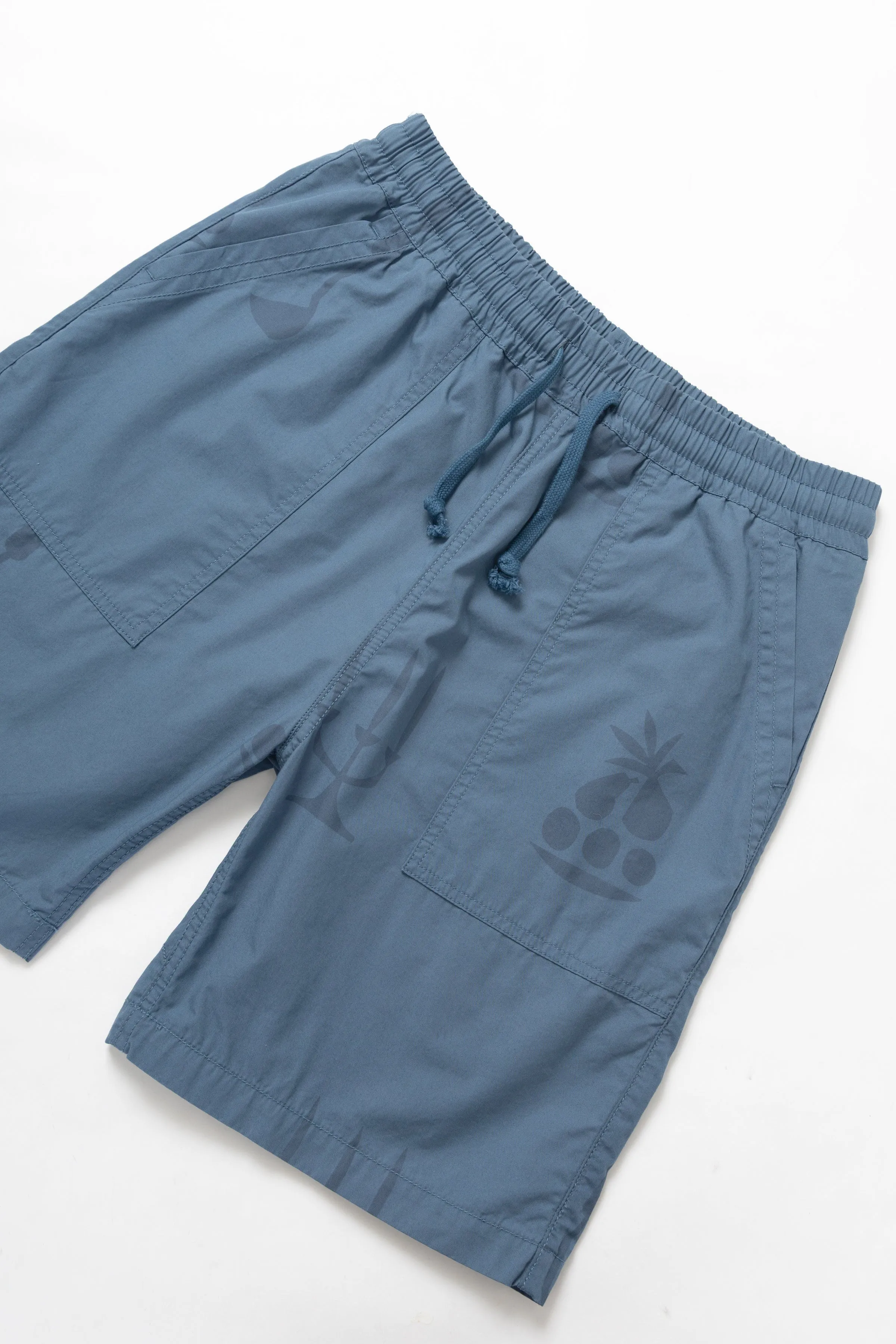 Nourish Printed Chef Shorts - Slate sold by Service Works product image thumbnail 2