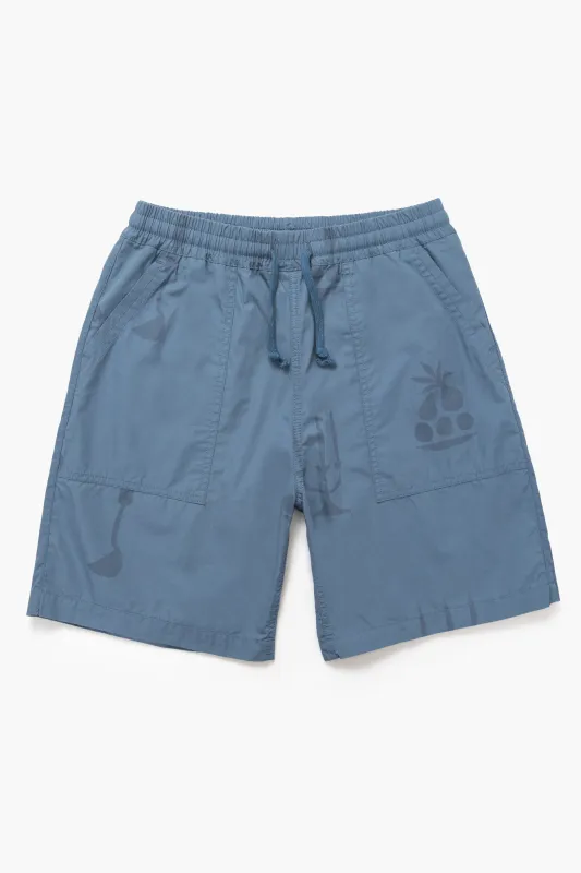 Nourish Printed Chef Shorts - Slate sold by Service Works