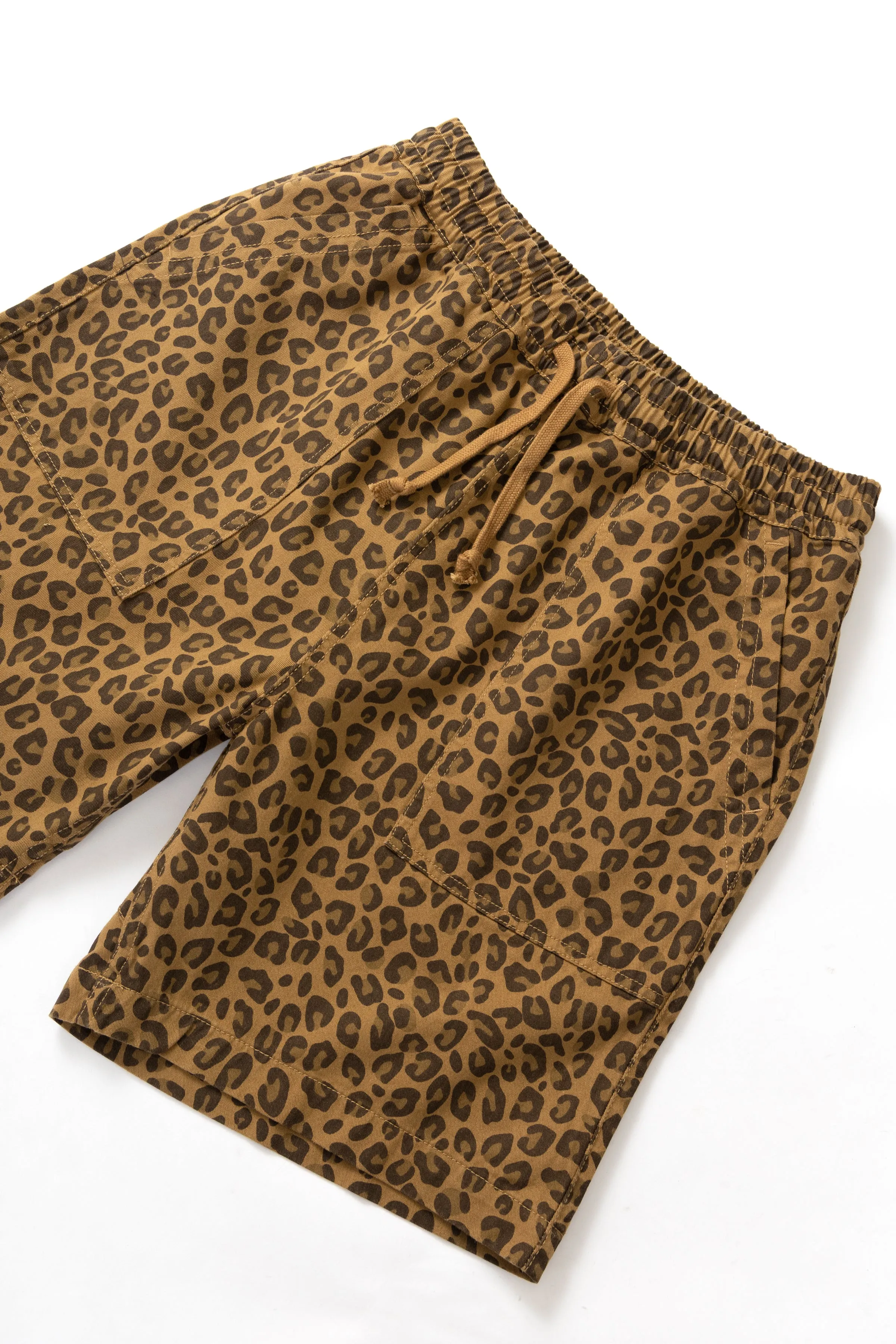 Patterned Chef Shorts - Leopard sold by Service Works product image thumbnail 2